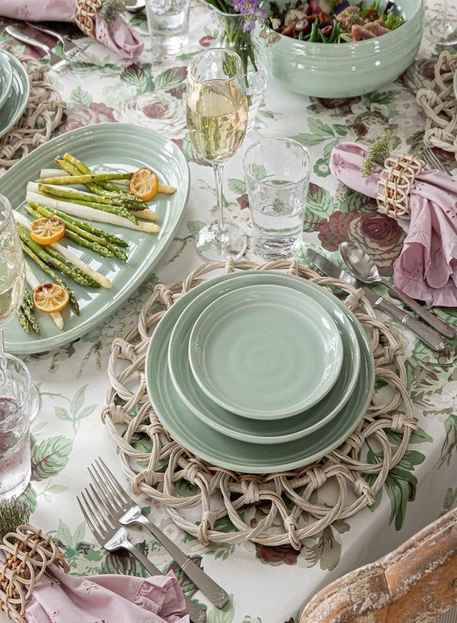 Juliska Provence Rattan Placemat - Whitewash - Image 4