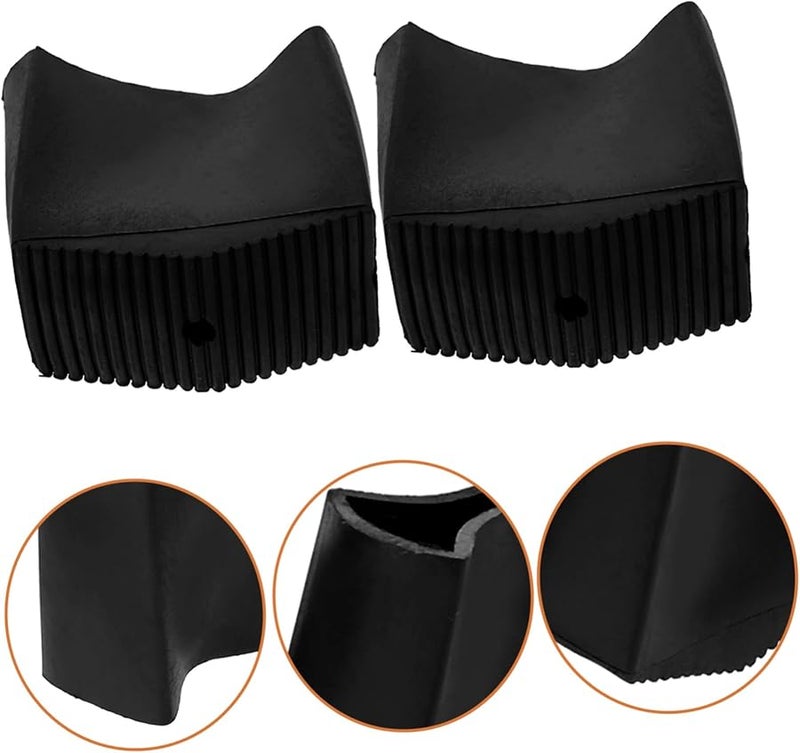 Anti Slip Rubber Ladder Feet Covers 4 Pcs Floor Protection Noise Reduction Pads - Image 4