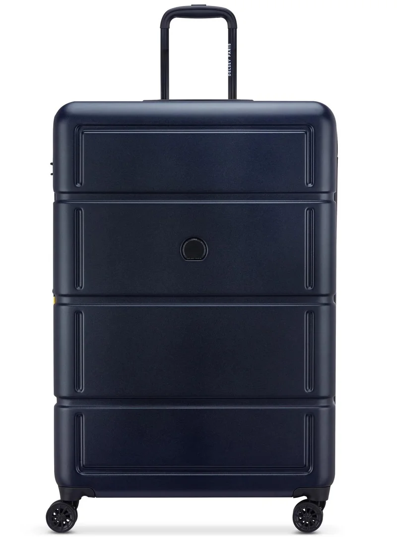 ديلسي _باريس حقيبة سفر كبيرة بعجلات مزدوجة قابلة للتوسيع  سم - كحلي