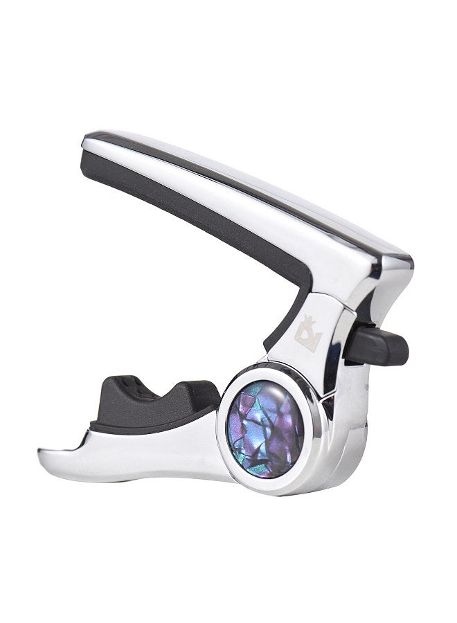 DK iP-1Pro Multifunctional Guitar Capo Zinc Alloy Guitar Tone Changer with PU Leather Pouch for Acoustic Electric Guitars Bass - Image 1
