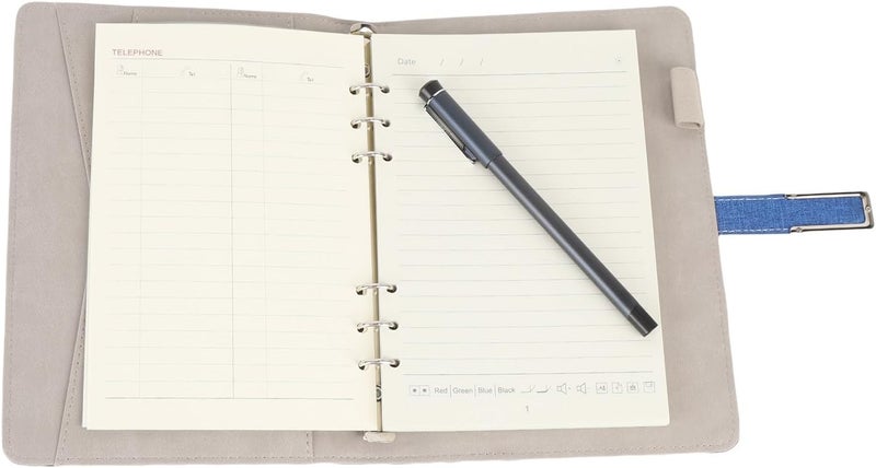 Smart Pen Notebook Set with Writing Board, Realtime Sync & OCR, Digital Pen for Note Taking Drawing, Tablet Compatible (Blue) - Image 2