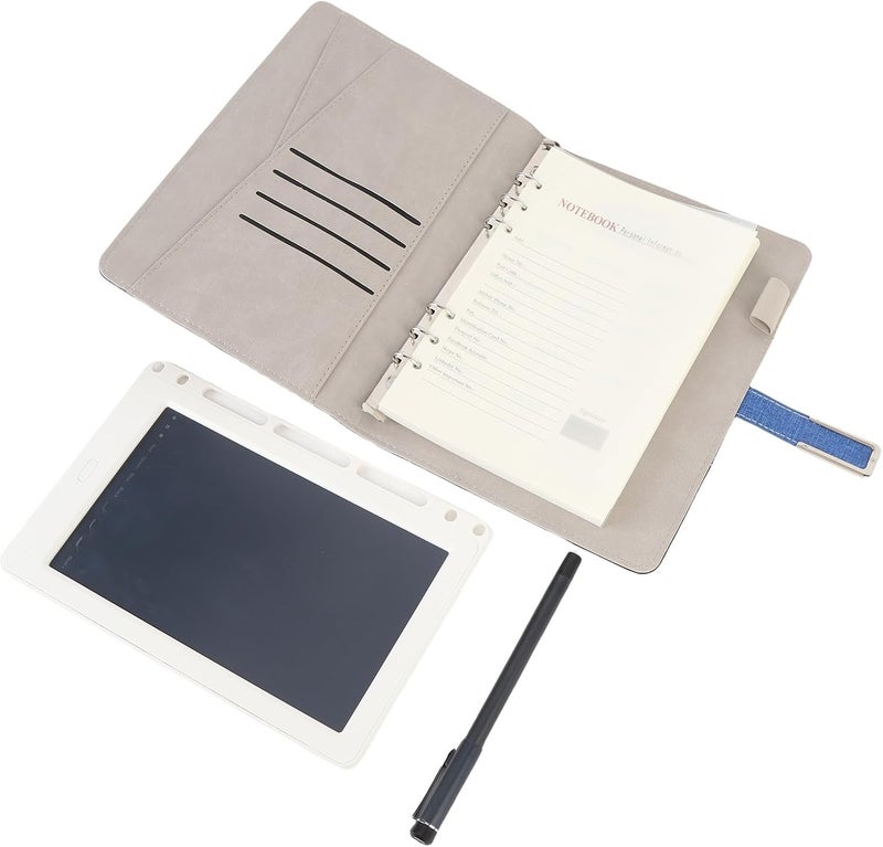 Smart Pen Notebook Set with Writing Board, Realtime Sync & OCR, Digital Pen for Note Taking Drawing, Tablet Compatible (Blue) - Image 1