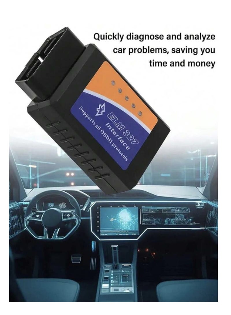 Generic Tool That Scans Cars and Performs BOD2 Elm327 V2.1Testing Without the Need for a Car Expert to Detect Errors and Scan the Machine Tag  - Image 3