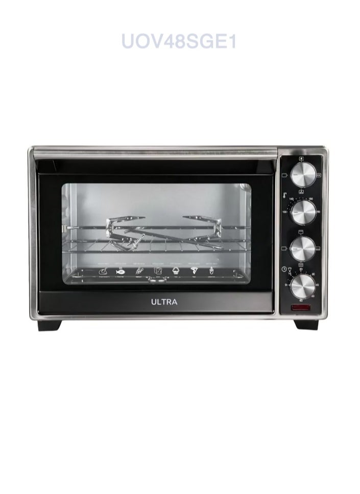 Ultra Ultra Electric Oven with Grill 48 L 2000W Silver UOV48SGE1 