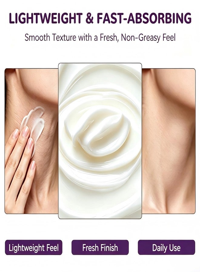 Manoai Magic Collagen Fullerene Neck Cream, Advanced Neck Cream with Roller, Moisturizing Anti-Wrinkle Treatment for Sagging Neck, Five Rollers Boost Absorption, Reduce Crepey Skin and Double Chin(1 PCS - Image 5