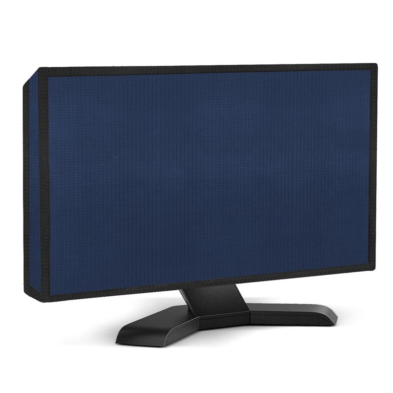 Cranique Dust Proof LCD / LED Monitor Cover for 24" Dell | HP | LG | Lenovo | Samsung | Acer | BenQ 24 Inch (Blue) - Image 1