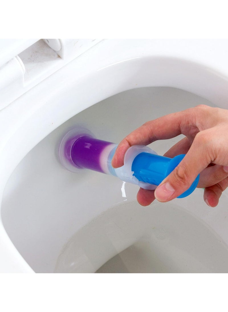Fresh Toilet Gel -Eliminates Limescale Build-Up and Stains, Air Freshener Effect Lavender - Image 4