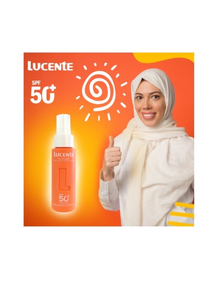 لوسينتي كريم جل غير مرئي للبشرة الجافة من صن كير بعامل حماية من الشمس 50 + جل - 50 مل - Image 2