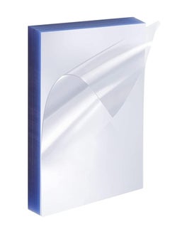 ATLAS 100-Piece PVC Clear Sheet For Book Binding 180 Micron Thickness  - Image 2