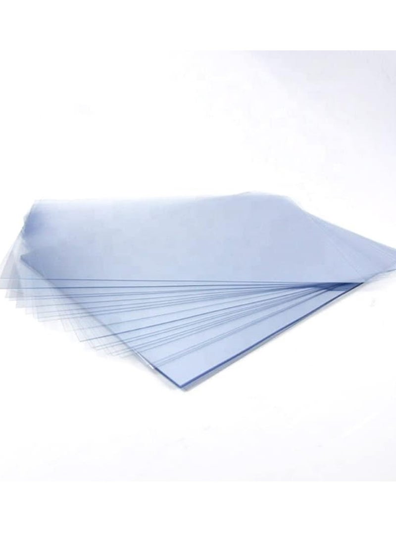 ATLAS 100-Piece PVC Clear Sheet For Book Binding 180 Micron Thickness  - Image 3