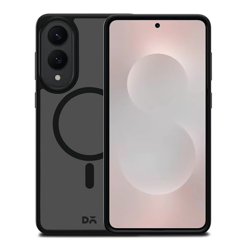 DailyObjects Polycarbonate Nimbus 2.0 Magnetic Protective Cover Compatible with Samsung Galaxy S25 Edge |Body Protection | Scratch Resistant|Precise Cutouts & Modern Design|Wireless Charging - Black - Image 2
