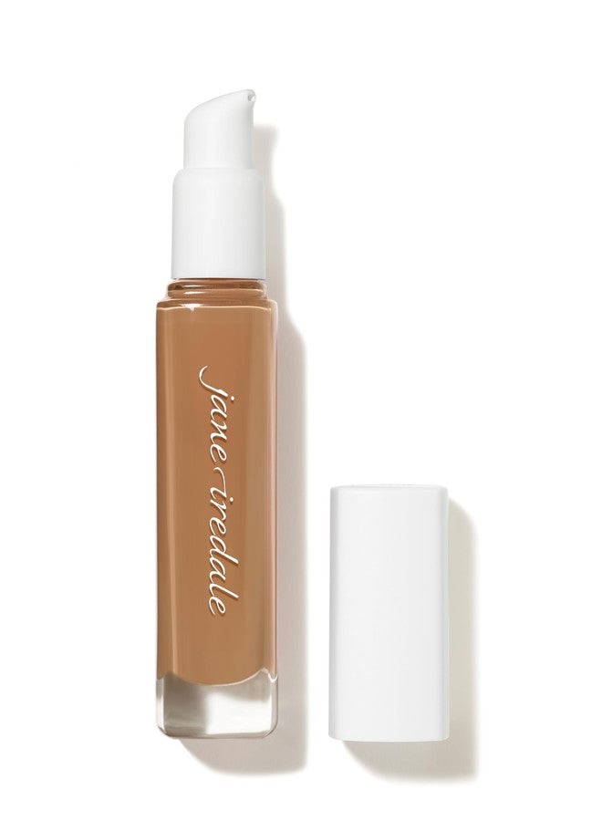 jane iredale Skintuition SPF 30 Radiance-Boosting Liquid Foundation 50 Medium Dark - Image 1