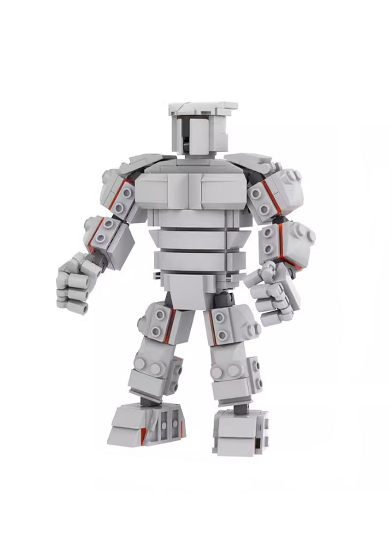 Children's Self-assembled Small Particle Toy Building Block Destroyer Model Handmade Creative Educational Toy  - Image 1