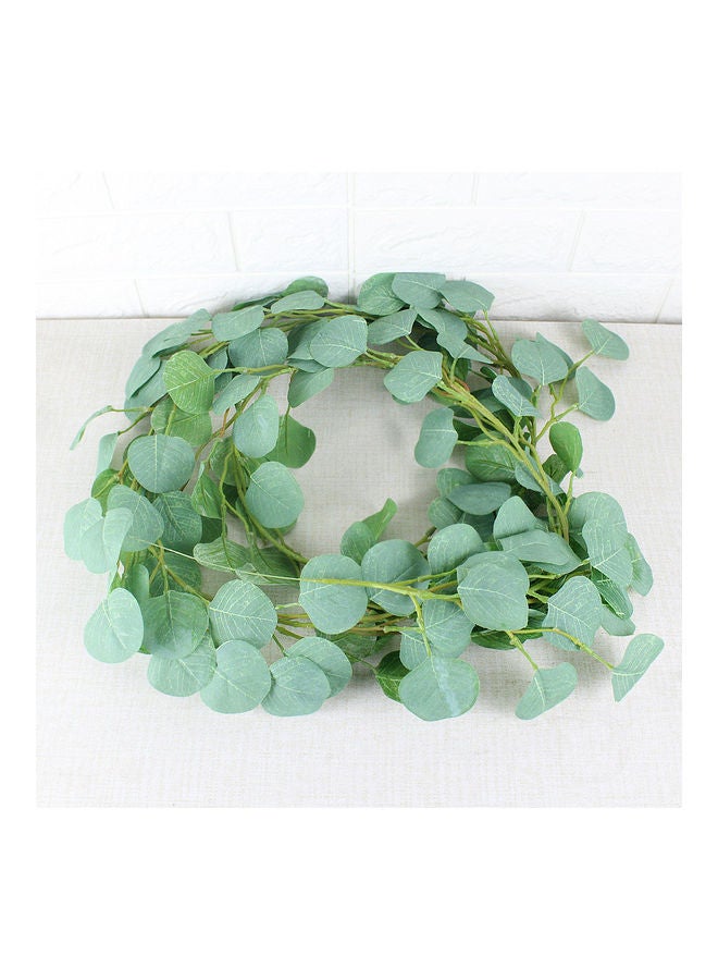 NIBEMINENT Artificial Hanging Leaf Vine Green 2meter 