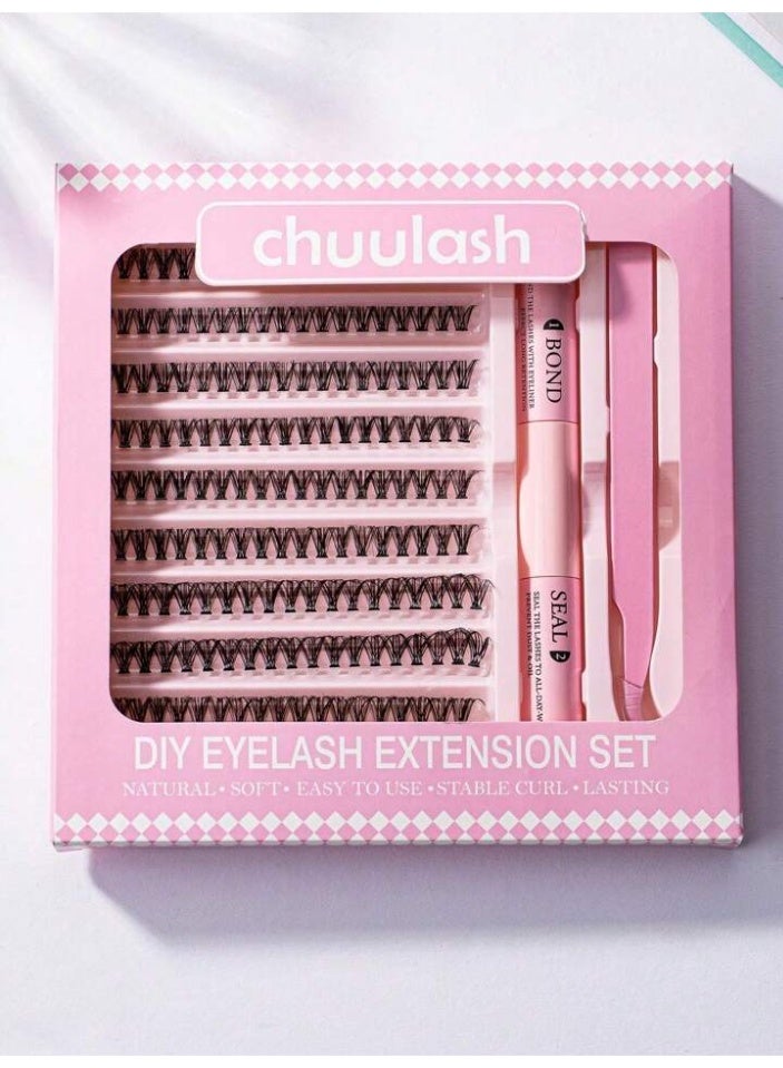10 rows of long-lasting raised false eyelashes with mixed cat eye designs, soft and natural, no eye irritation mex, - Image 1