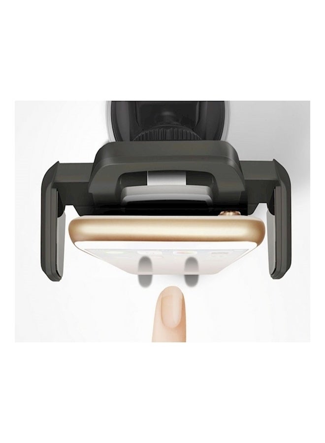 DUSALA Easy One Touch Mobile Holder For Cars Black/Silver - Image 3