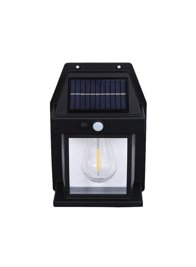 Outdoor Solar Wall Lamp Induction Lamp Waterproof Lamp Modern Villa Garden Lamp Garden Lamp Flashlight-Color:(3 Lights) - Image 4