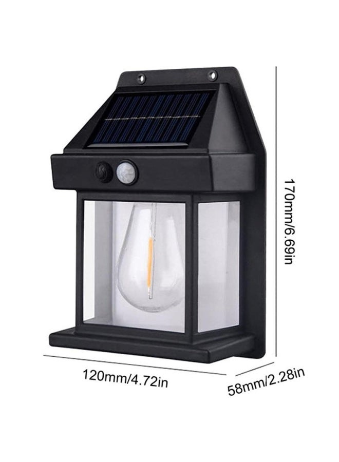 Outdoor Solar Wall Lamp Induction Lamp Waterproof Lamp Modern Villa Garden Lamp Garden Lamp Flashlight-Color:(3 Lights) - Image 5