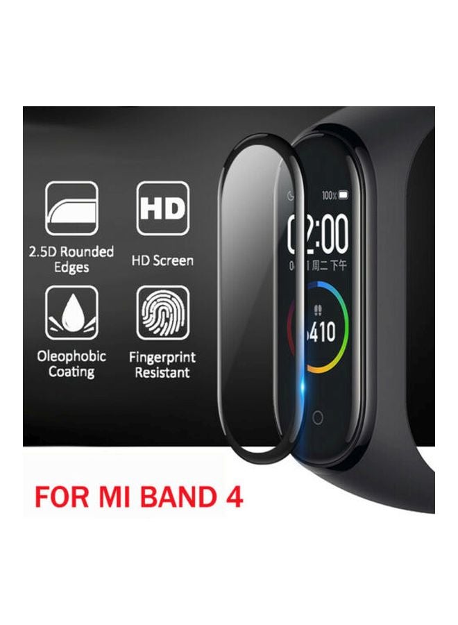 Alyashmac 3D Full Screen Protector For Xiaomi MI Band 4 Black - Image 3