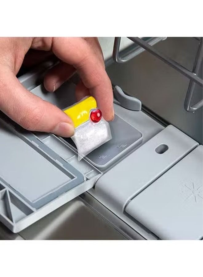 Finish Quantum Ultimate Dishwasher Detergent Cleaner, Lemon Sparkle, 16 Tabs, Pack of 2 - Image 3