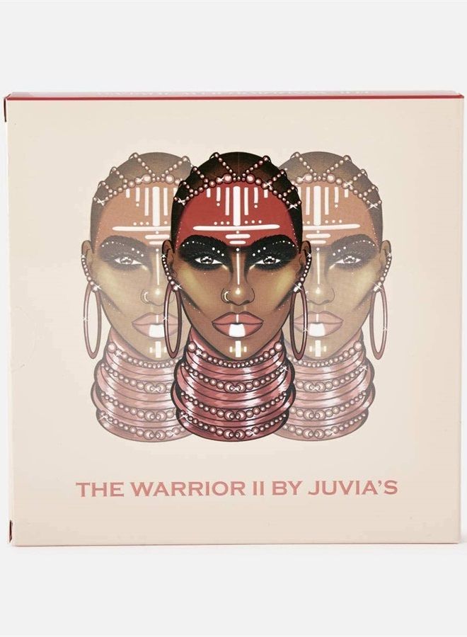 Juvia's Place لوحة ظلال العيون الوردية والبنية والسوداء والرمادية - مكياج عيون احترافي، لوحة ظلال عيون ملونة، لوحة مكياج لتلوين العيون وتألقها، مستحضرات تجميل ظلال العيون المضغوطة، درجات 9 - Image 1