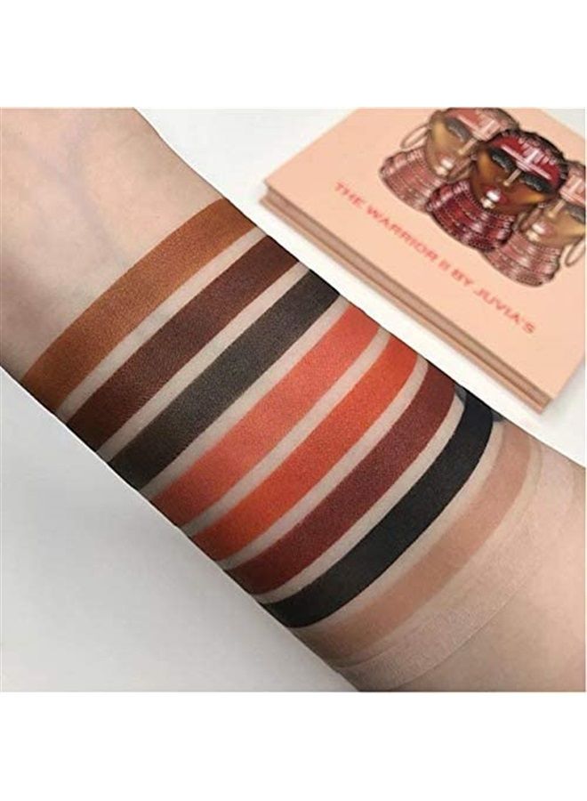 Juvia's Place لوحة ظلال العيون الوردية والبنية والسوداء والرمادية - مكياج عيون احترافي، لوحة ظلال عيون ملونة، لوحة مكياج لتلوين العيون وتألقها، مستحضرات تجميل ظلال العيون المضغوطة، درجات 9 - Image 4