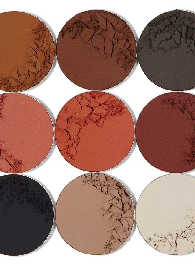 Juvia's Place لوحة ظلال العيون الوردية والبنية والسوداء والرمادية - مكياج عيون احترافي، لوحة ظلال عيون ملونة، لوحة مكياج لتلوين العيون وتألقها، مستحضرات تجميل ظلال العيون المضغوطة، درجات 9 - Image 5