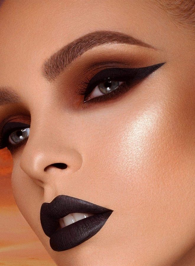 Juvia's Place لوحة ظلال العيون الوردية والبنية والسوداء والرمادية - مكياج عيون احترافي، لوحة ظلال عيون ملونة، لوحة مكياج لتلوين العيون وتألقها، مستحضرات تجميل ظلال العيون المضغوطة، درجات 9 - Image 2