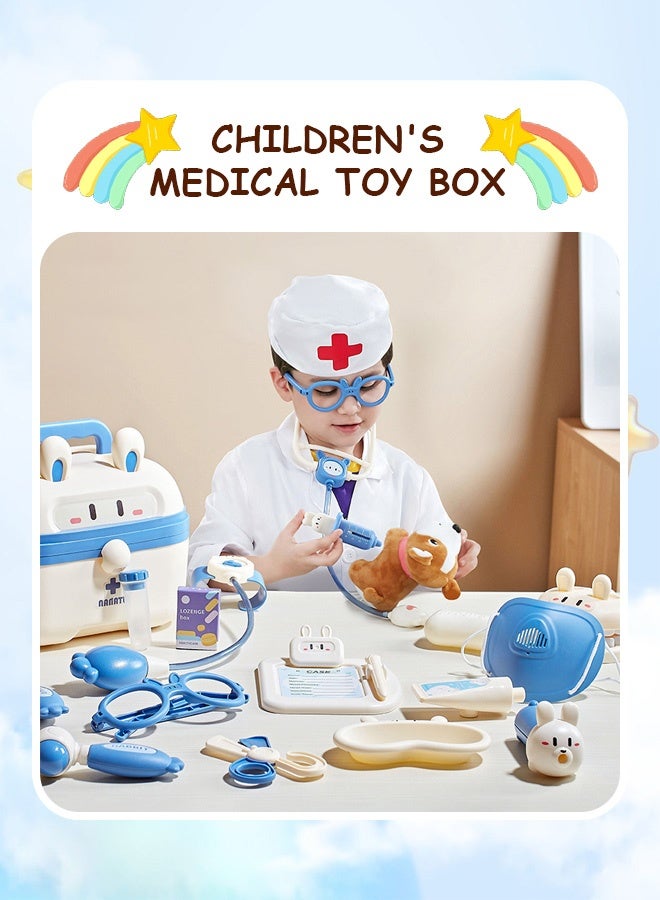 Doctor Kit for Kids with Stethoscope Pretend Play Medical Toys Set Kids Doctor Playset Dentist Kit Toys - Image 3