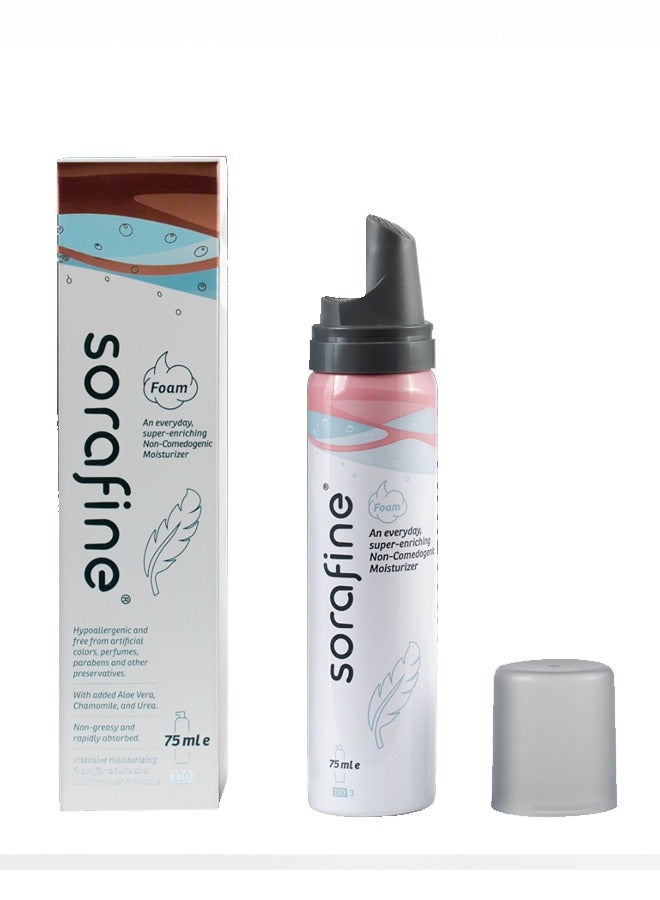 Derma Sorafine Foam Light Intense Moisturiser, 75 ml - Image 3