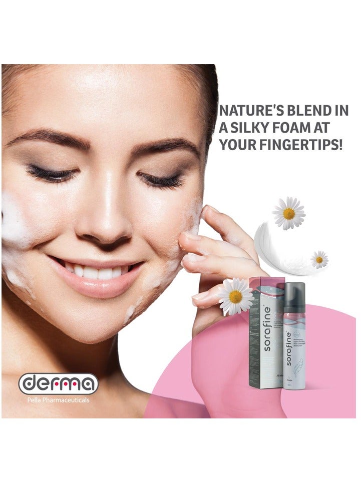 Derma Sorafine Foam Light Intense Moisturiser, 75 ml - Image 4