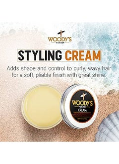 Styling Cream For Men Flexible Styling Cream Controls Curly And Wavy Hair Watersoluble With A Healthy Shine Finish Adds Volume And Thickness Contains Fibroin Compactsize 3.4 Oz. 1Pc - pzsku/Z38EE1CE04FA0D3E3A47EZ/45/_/1659522066/cf45ca29-c786-4030-ba7b-385c3eea29bc