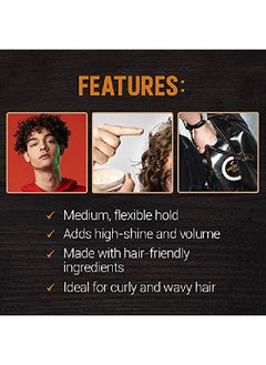 Styling Cream For Men Flexible Styling Cream Controls Curly And Wavy Hair Watersoluble With A Healthy Shine Finish Adds Volume And Thickness Contains Fibroin Compactsize 3.4 Oz. 1Pc - pzsku/Z38EE1CE04FA0D3E3A47EZ/45/_/1659522066/f3de11d9-657b-426d-972b-6bc3f5557393