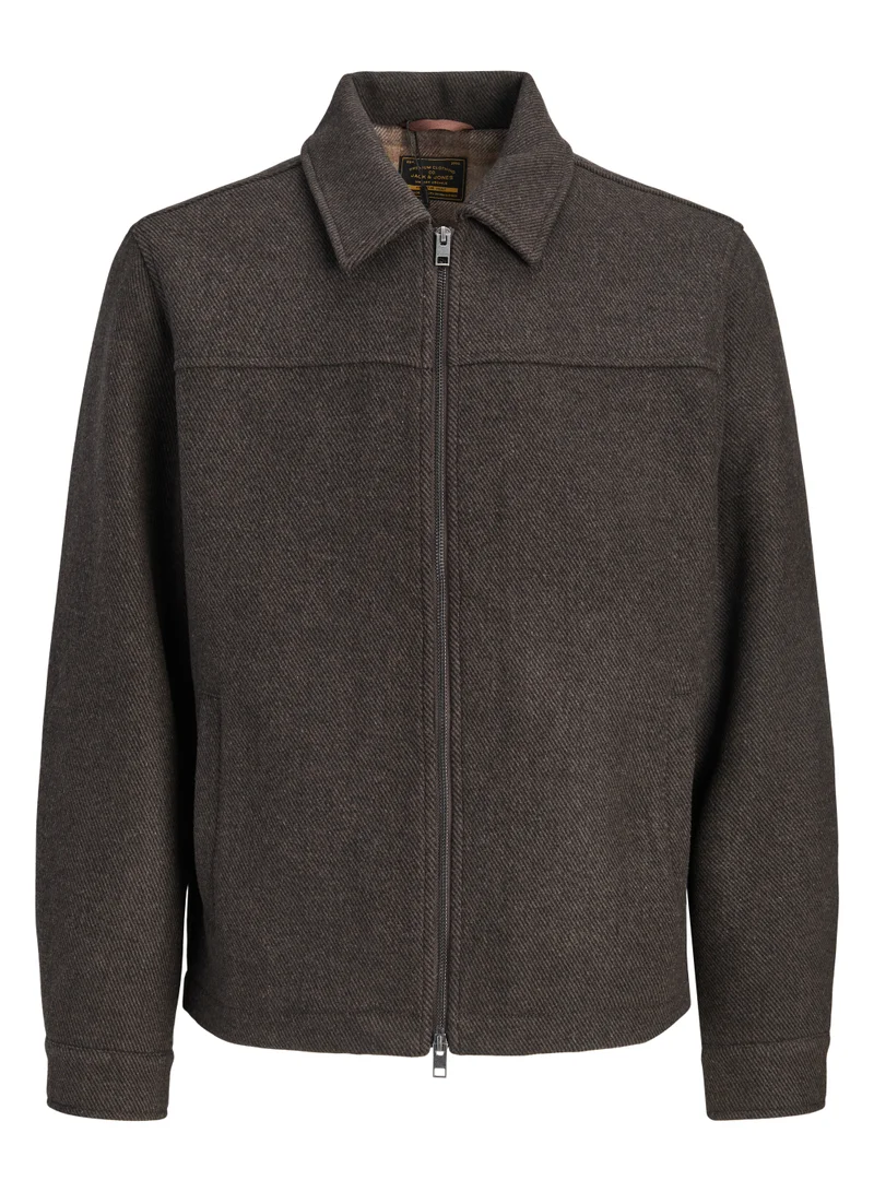 Casual Zip Through  Jacket