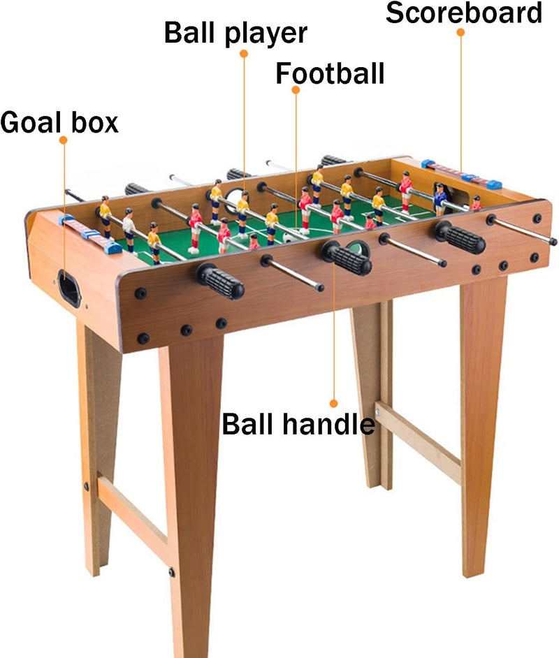 Generic High Quality Multiplayer Table Football,Easy To Assemble Tall Foot Party Table Football Game,Foosball Games - Image 5