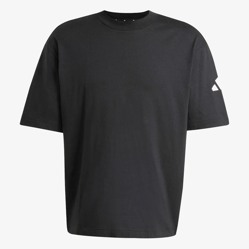 اديداس تيشيرت Essentials Loose Fit 3 Bar Logo