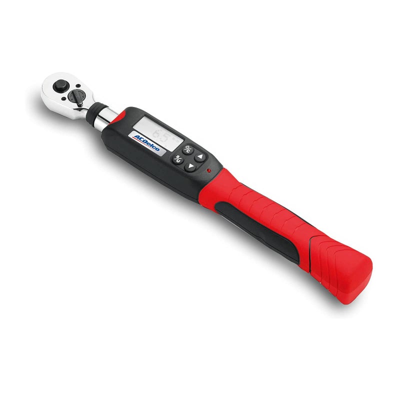 ACDelco ARM601-3 3/8â€ (3.7 to 37 ft-lbs.) Digital Torque Wrench with Buzzer and LED Flash Notification â€“ ISO 6789 Standards with Certificate of Calibration - Image 1