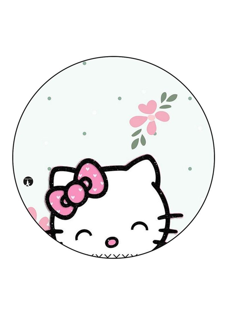 RKN Hello Kitty Printed Mouse Pad Round  Multicolour