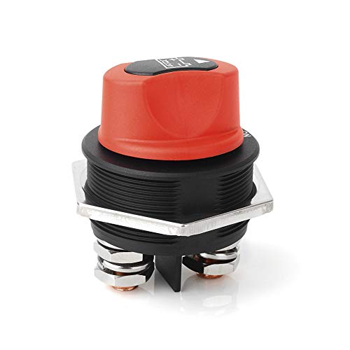 Jtron مفتاح بطارية Jtron MAX 12-32V DC 300A مستمر 450A INT لفصل الطاقة الرئيسية للبطارية لعربات السيارات والمركبات والقوارب (ON-OFF/300A) - Image 5