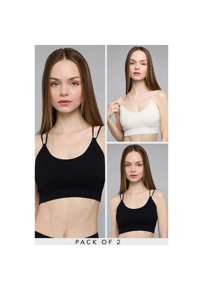 أر أند بي 2 Pack Strappy Sports Bras