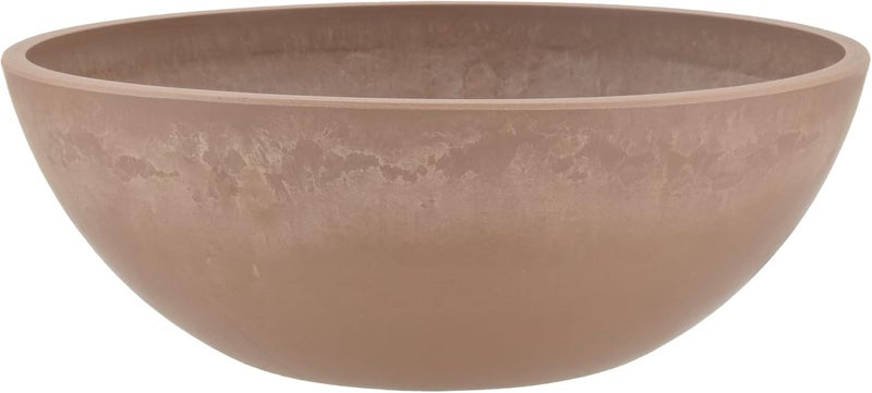 PSW مجموعة Pot M30TP وعاء حديقة ضحل منخفض للنباتات العصارية والبونساي والحدائق الخيالية والأعشاب، مقاس 12 بوصة، لون توب - Image 1
