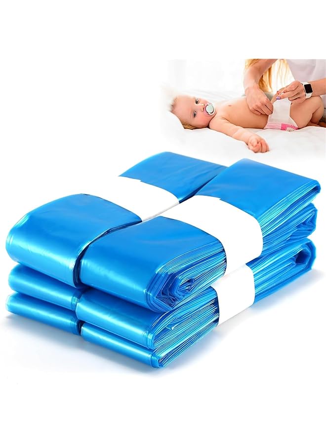 erorex Diaper Pail Refill Bags 6 Pack Nappy Bin Refills Disposal Nappy Bags For Baby Diaper Bucket Nappy - Image 1