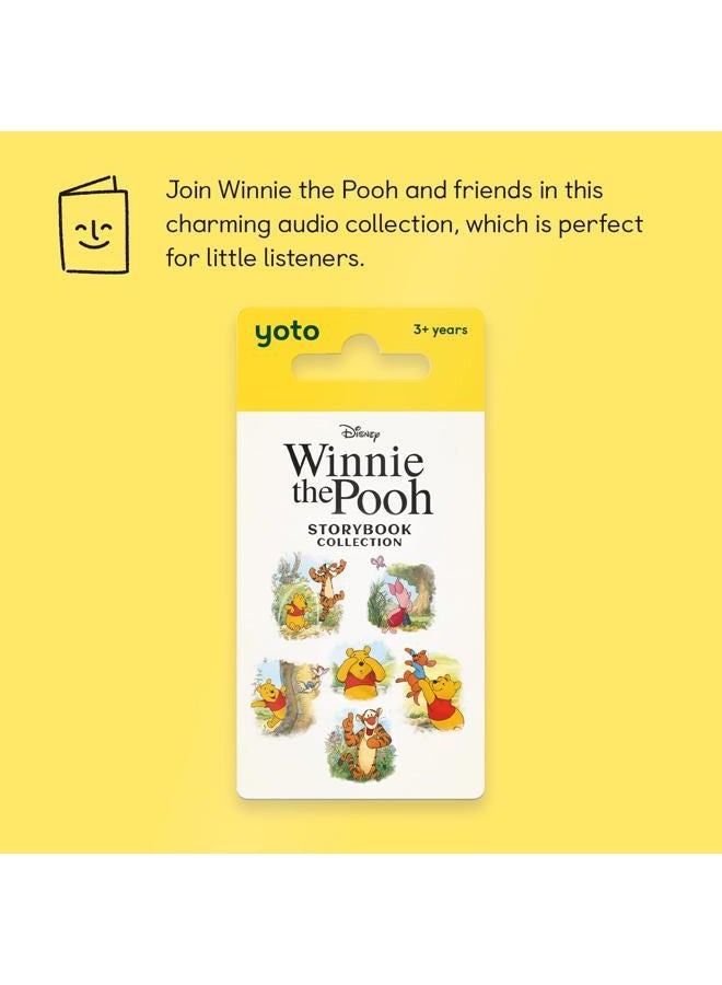 Yoto Disney: Winnie The Pooh Storybook Collection – Kids Audio Card for Use with Player & Mini All–in–1 Audio Player, Screen–Free Listening with Fun Stories for Playtime Bedtime & Travel, Ages 3+ - Image 2