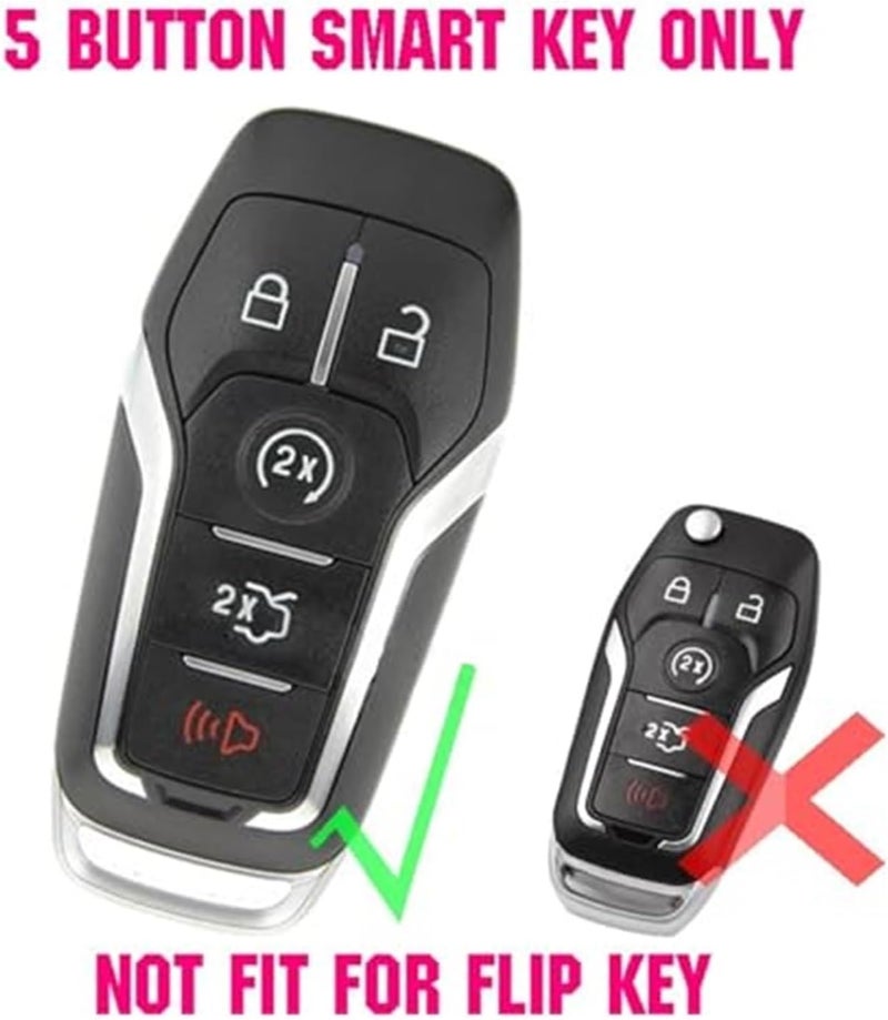Wivplex Silicone Key Fob Cover for Ford Vehicles - Image 3