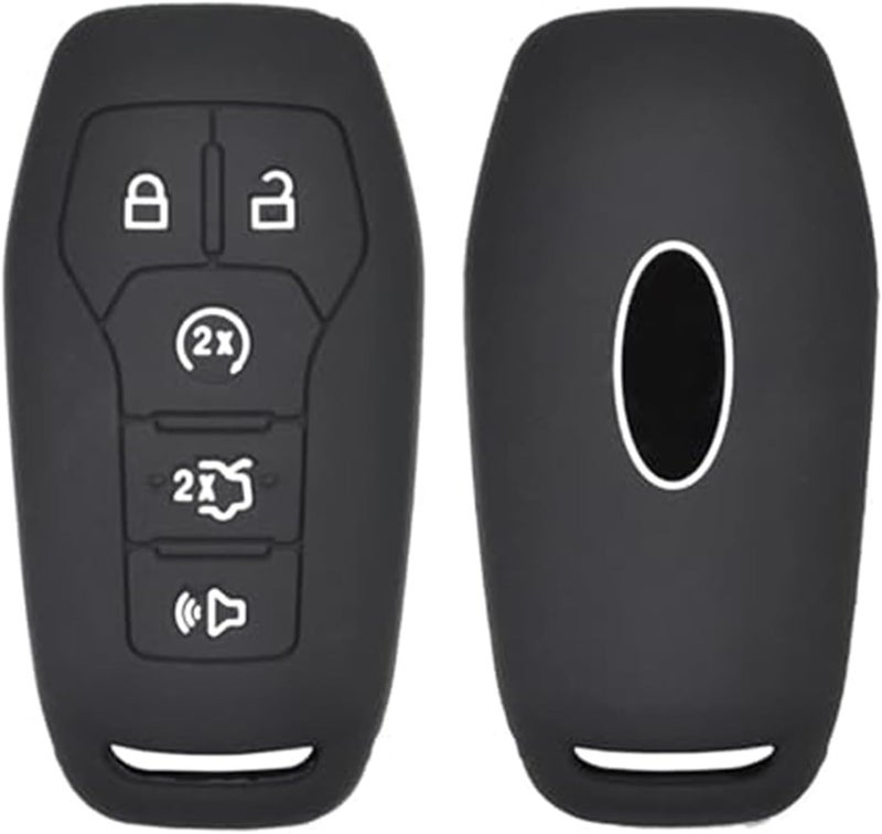 Wivplex Silicone Key Fob Cover for Ford Vehicles - Image 2