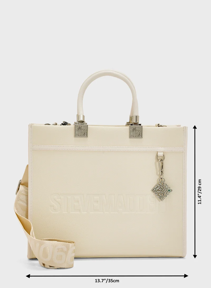 STEVE MADDEN Briches Top Handle Satchel Bag