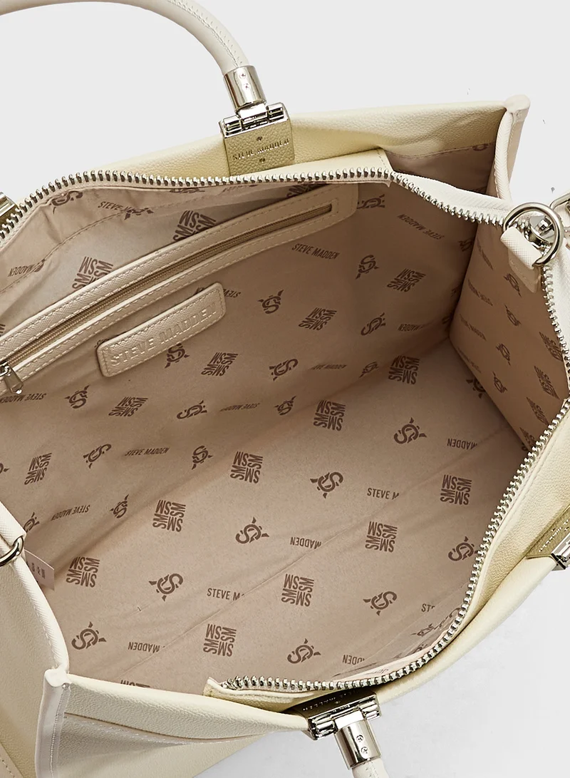 STEVE MADDEN Briches Top Handle Satchel Bag