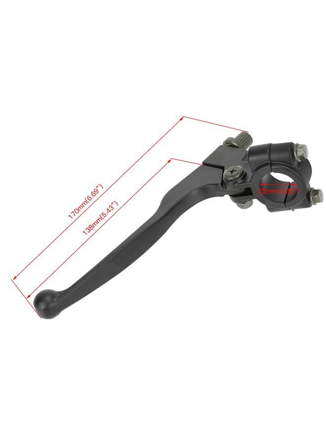 FVRITO Left Brake Clutch handle Lever perch for 196cc 6.5HP Massimo MB200 Baja Heat Warrior MB165 MB200 Hensim TrailMaster Doodle Bug Blitz Dirt Bug 97cc DB30 Motovox MBX10 MBX11 Mini Bike Motorsports - Image 3