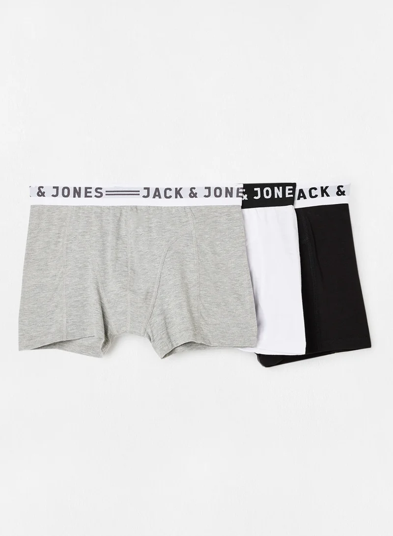 Logo Detail Trunks (Pack of 3)