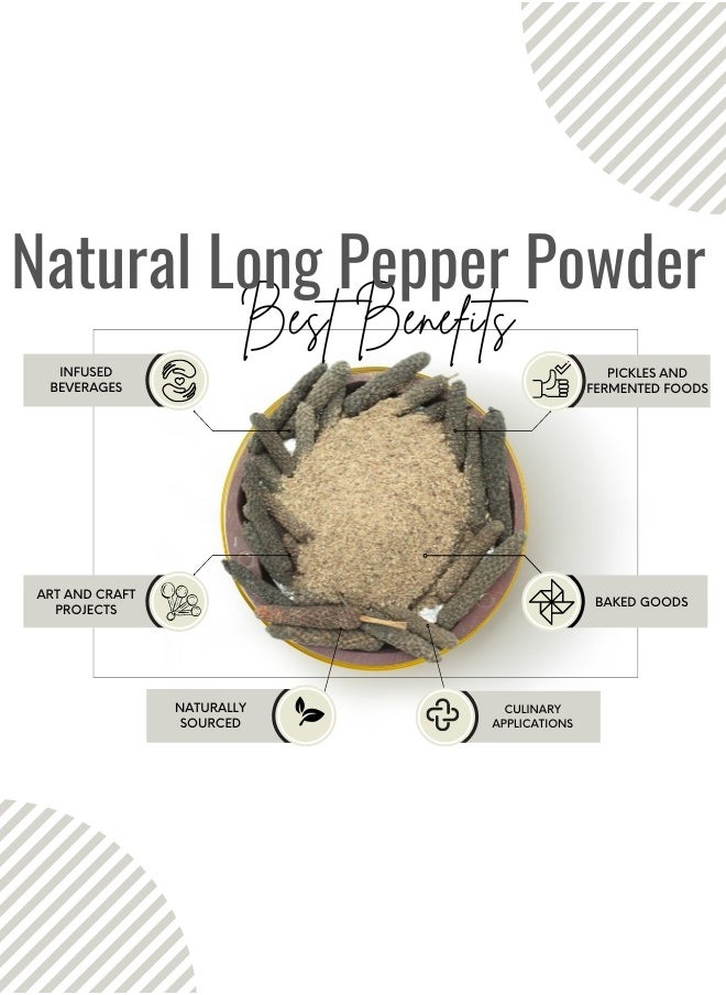Awafi Mill Long Pepper | Pippali Powder | Natural Spice  - Image 3